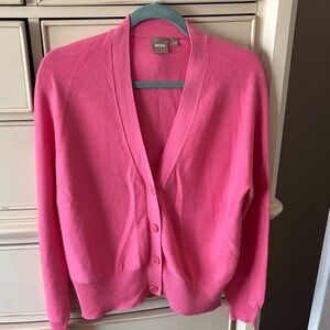 Boss Women's Vibrant Pink Cardigan